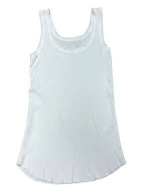 NEW CROWN JEWEL thermal scoop tank in white